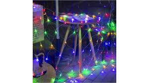 Outdoor Solar Fairy Lights Net 3x2m