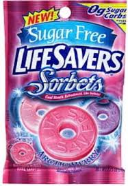 lifesavers sorbets artic berry sugar