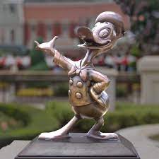 Donald Duck Statue Disneyworld Fine Art