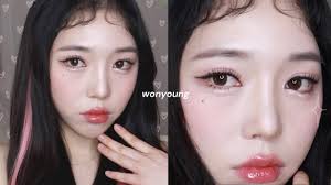 trying ive wonyoung inspired makeup ʚ