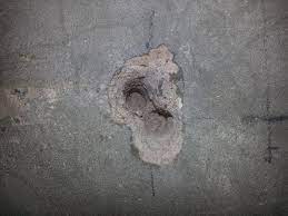 How To Fix A Hole In Concrete Floor