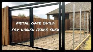 heavy duty gate frame and gate