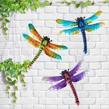 Dragonfly Medium Metal Garden Wall Art