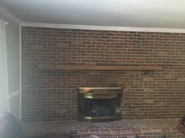 How To Whitewash Your Brick Fireplace