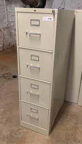 hon 4 drawer vertical file cabinet
