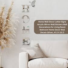 Home Wall Decor Letter Signs Acrylic