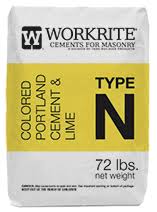 Portland Cement Lime Colored Workrite Cements
