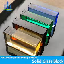 Quality Led Light Glass Bricks Block