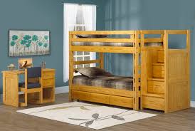 Ladder End Bunk Bed Twin Twin Futon