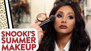 snooki s summer makeup tips with joey