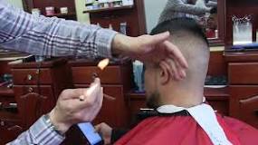 why-do-barbers-use-a-lighter-on-ears