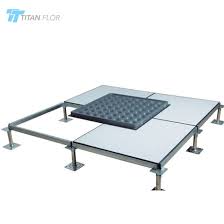 fireproof raised floor system with cup