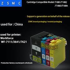 Us 4 8 4pcs Compatible Epson 188 Ink Cartridge T1881 T1882 T1883 T1884 For Wf 7111 Wf 3641 Wf 7621 Printer In Ink Cartridges From Computer Office