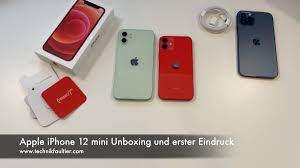 Apple iPhone 12 mini Unboxing und erster Eindruck – Technikfaultier