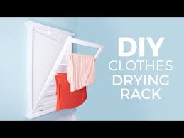 Diy Clothes Drying Rack How To Make