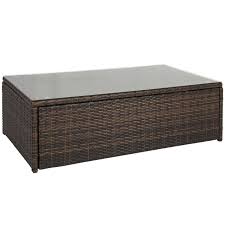 Complete your room and mix and match decor to your liking. Best Choice Products All Weather Wicker Indoor Outdoor Coffee Table For Patio Living Room W Tempered Glass Top For Patio Living Room Buy Online In Brunei At Brunei Desertcart Com Productid 29355969