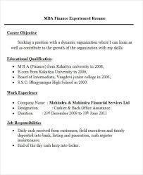 Sample Resume Format Mba Finance Freshers   Free Resume sample business analyst resume