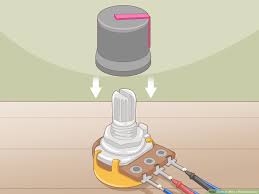 How is a volume pot wired. How To Wire A Potentiometer 10 Steps With Pictures Wikihow