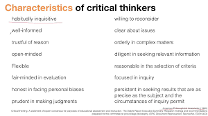 A Comparison of Critical Thinking Skills of Students Enrolled In a College  Level Global Seminar Course   PDF Download Available 