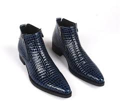 We did not find results for: Ankle Boots Dress Shoes Men Pointed Toes Genuine Leather Smart Casual Shoes High Top Plaid Stone Pattern Dark Blue Roman Boots Basic Boots Aliexpress