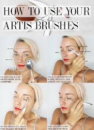 how to use artis makeup brushes