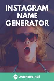 free insram name generator