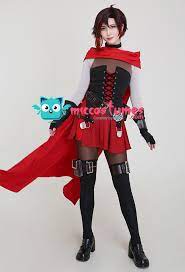 ruby rose costume rwby cosplay full