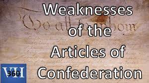 the articles of confederation you