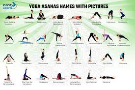 list of 84 yoga asanas names with pictures
