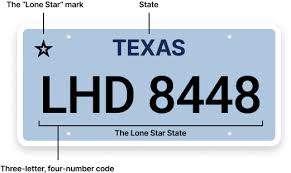 texas license plate lookup tx license