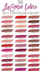 Lipsense Colors 2017 A Collection Of 36 Touched By Cin