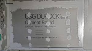 durock cement board waterproof