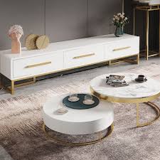 Sintered Stone Coffee Table Marble