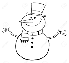Collect, curate and comment on your files. Outlined Friendly Snowman Royalty Free Cliparts Vectors And Stock Illustration Image 8284398