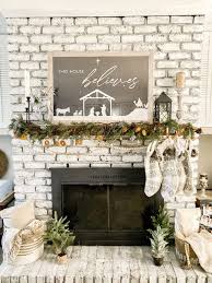 Rustic Mantel Decorating Ideas For