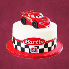 car theme cakes for