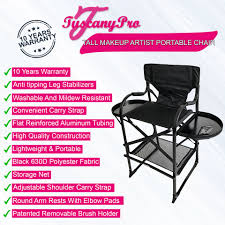 tall folding makeup chair archives
