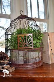 Decorate A Vintage Birdcage