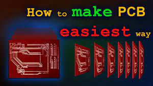 how to make pcb at home easiest way