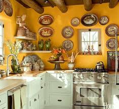 Yellow Kitchen Decor Mexican Kitchen