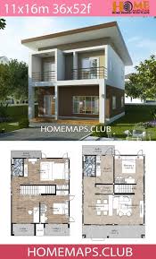 House Design Plan 14 14 5m With 6