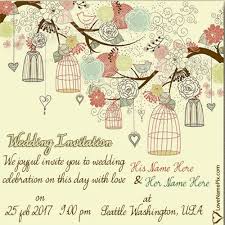 unique wedding invitation wording with name
