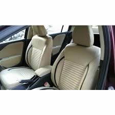 Leather Plain Waterproof Car Seat Cover