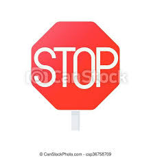 Are you looking for free cartoon stop sign templates? Stop Sign Icon Cartoon Style Stop Sign Icon In Cartoon Style On A White Background Canstock