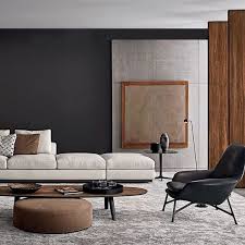 Living Rooms With Black Walls