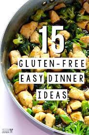 15 gluten free easy dinner ideas