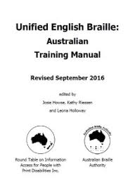 Unified English Braille Australian Braille Authority