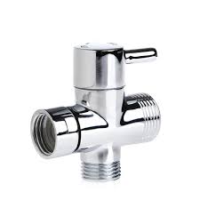 Dual shower head manifold tube shower arm with fixed showerheads this shower system includes an event thermostatic diverter bar va. For Diverter Bidet Bath Sprayer 3 Ways Shower Head Valve Buy At A Low Prices On Joom E Commerce Platform