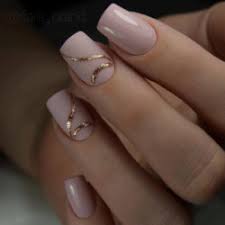 They are a bit boho, playful, and very fun to. Short Beige Nails The Best Images Bestartnails Com
