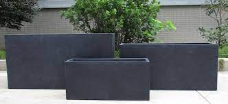 Large Dark Grey Concrete And Stone